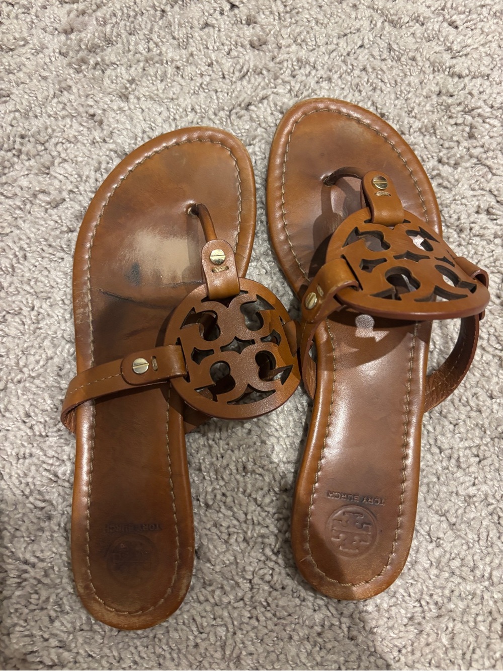 Tory Butch sandals size 8.5 - Picture 2 of 3